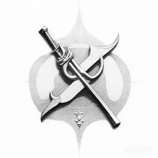 hammer and sickle tattoo design idea