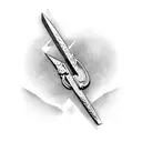 hammer and sickle breaking the chain tattoo design idea