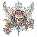 impermanence tattoo design idea