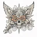 impermanence tattoo design idea