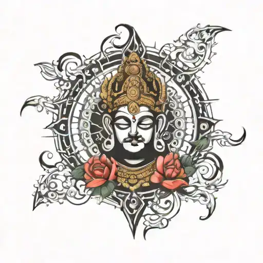 Shakthi Bhuvanesh Jaspar Vijay Gotham Shiva tattoo design idea