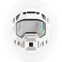 Skylab of ironman mis brodé helmet in the gala y with pollution tattoo design idea