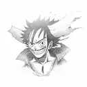 Luffy  tattoo design idea