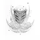 voyage tattoo design idea