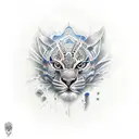 Panteras tattoo design idea