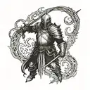 Dark Souls tattoo design idea
