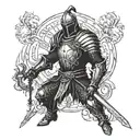 Dark Souls tattoo design idea