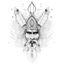 indian  tattoo design idea