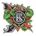 kappa sigma fraternity symbol tattoo design idea