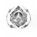 kintsugi tattoo design idea