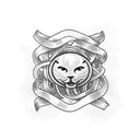 pasta  tattoo design idea