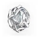 pasta  tattoo design idea