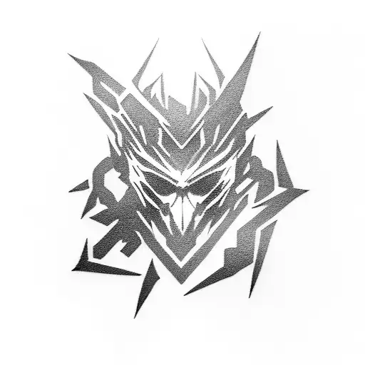 metal gear solid tattoo design idea