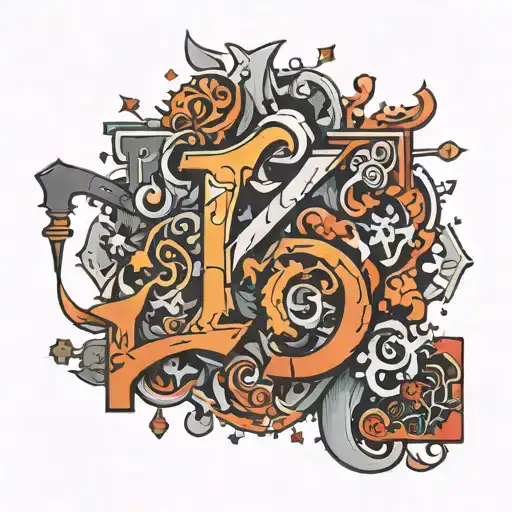 generate a puzzle with the letters of ü, n, b, a, d, z, c, e, r, m, i, t, v, k, ş, g.  tattoo design idea