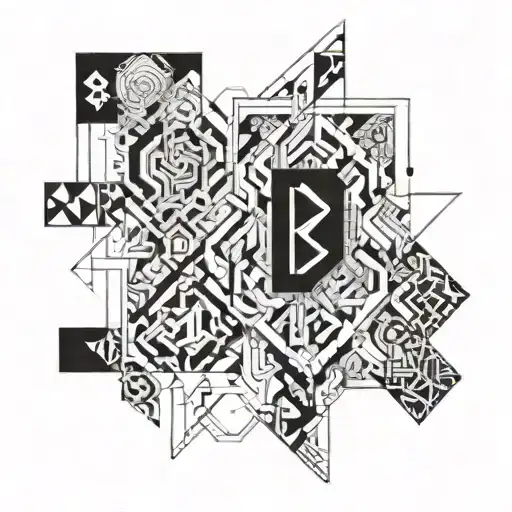 generate a puzzle with the letters of ü, n, b, a, d, z, c, e, r, m, i, t, v, k, ş, g.  tattoo design idea