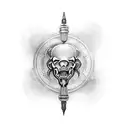 IBEW logo tattoo design idea