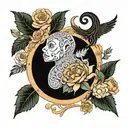 the divine feminine album by mac miller  tattoo design idea