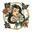 the divine feminine album by mac miller  tattoo design idea