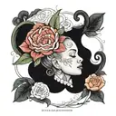 the divine feminine album by mac miller  tattoo design idea