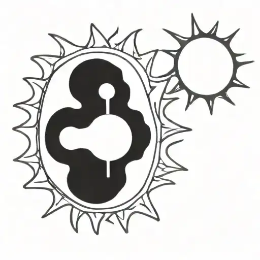 kurdistan Sun tattoo design idea