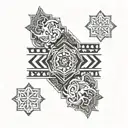 Kurdistan treading its crown tattoo design idea