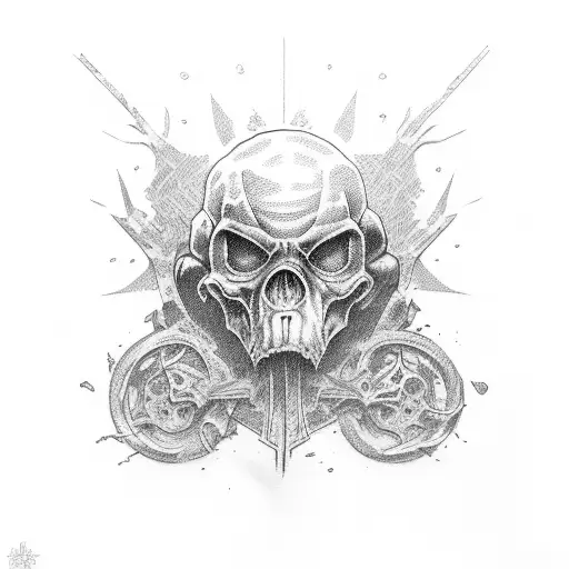 rip and tear tattoo design idea