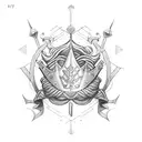 Create a sleeve for my left arm incorporating- Struggle, finding a path, growing a seed, time, never giving up, a crown tattoo design idea