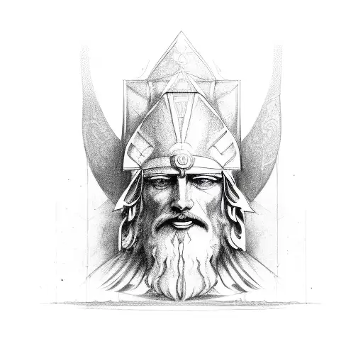 yahweh tattoo design idea