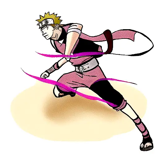 Naruto with rinnegan  tattoo design idea