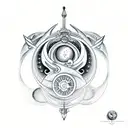 Taurus, Pisces, Libra, Libra, Sagittarius  tattoo design idea