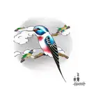 Swallow Bird tattoo design idea