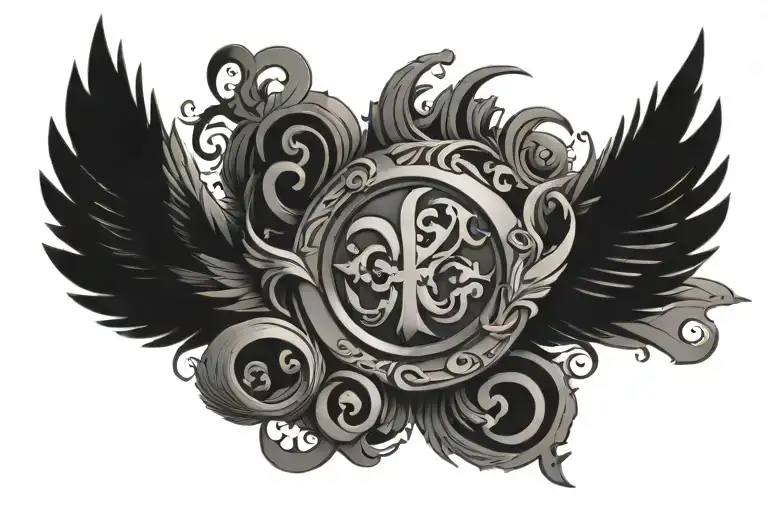 cuckold symbol incorporated tattoo design idea