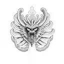 Mayan God Kukulkan tattoo design idea