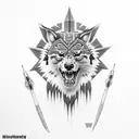 cherokee tattoo design idea