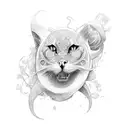 antonio and diana tattoo design idea