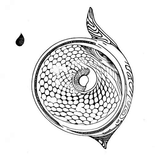 nautilus tattoo design idea