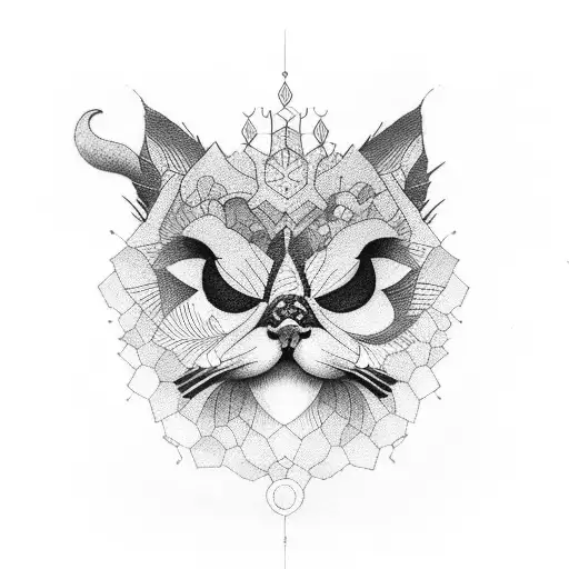 micro realism, animals tattoo design idea