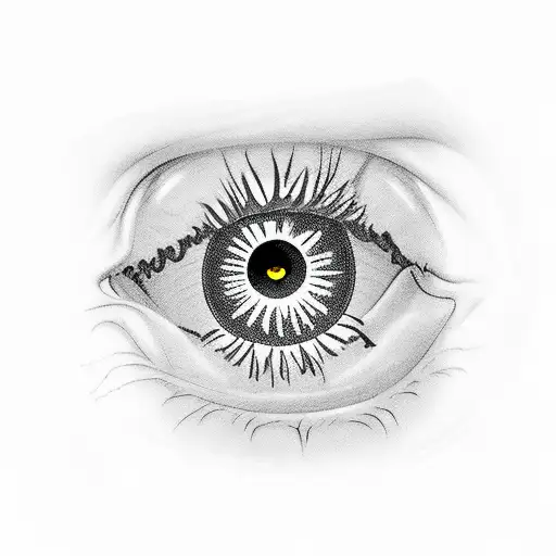 Sharingan tattoo design idea