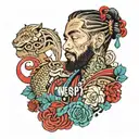 prolific word tattoo with nipsey hussle tattoo design idea