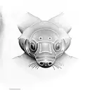 platypus tattoo design idea