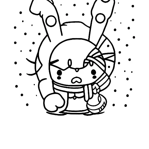 sanrio tattoo design idea