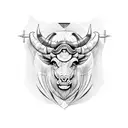 gemini taurus capricorn tattoo design idea