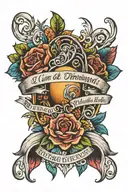 I can do all things through Christ who strengthens me Philippians 4:13 tattoo design idea