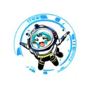 space tattoo design idea