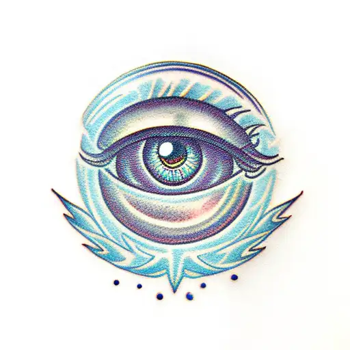 Eye of the Storm  Sticker for Sale by Arantzamata  Redbubble