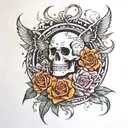either win or die tattoo design idea
