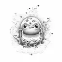 SOOT SPRITE tattoo design idea