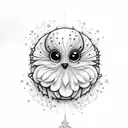 SOOT SPRITE tattoo design idea