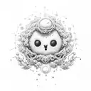 SOOT SPRITE tattoo design idea