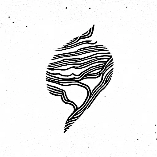currents by tame impala tattoo design idea